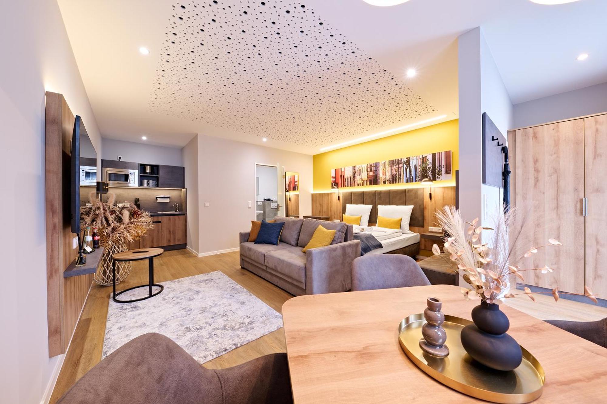 Xzllenz Traum Studio-Apartment, Frei-Parken, U-Bahn, Kueche Nuremberg Bagian luar foto