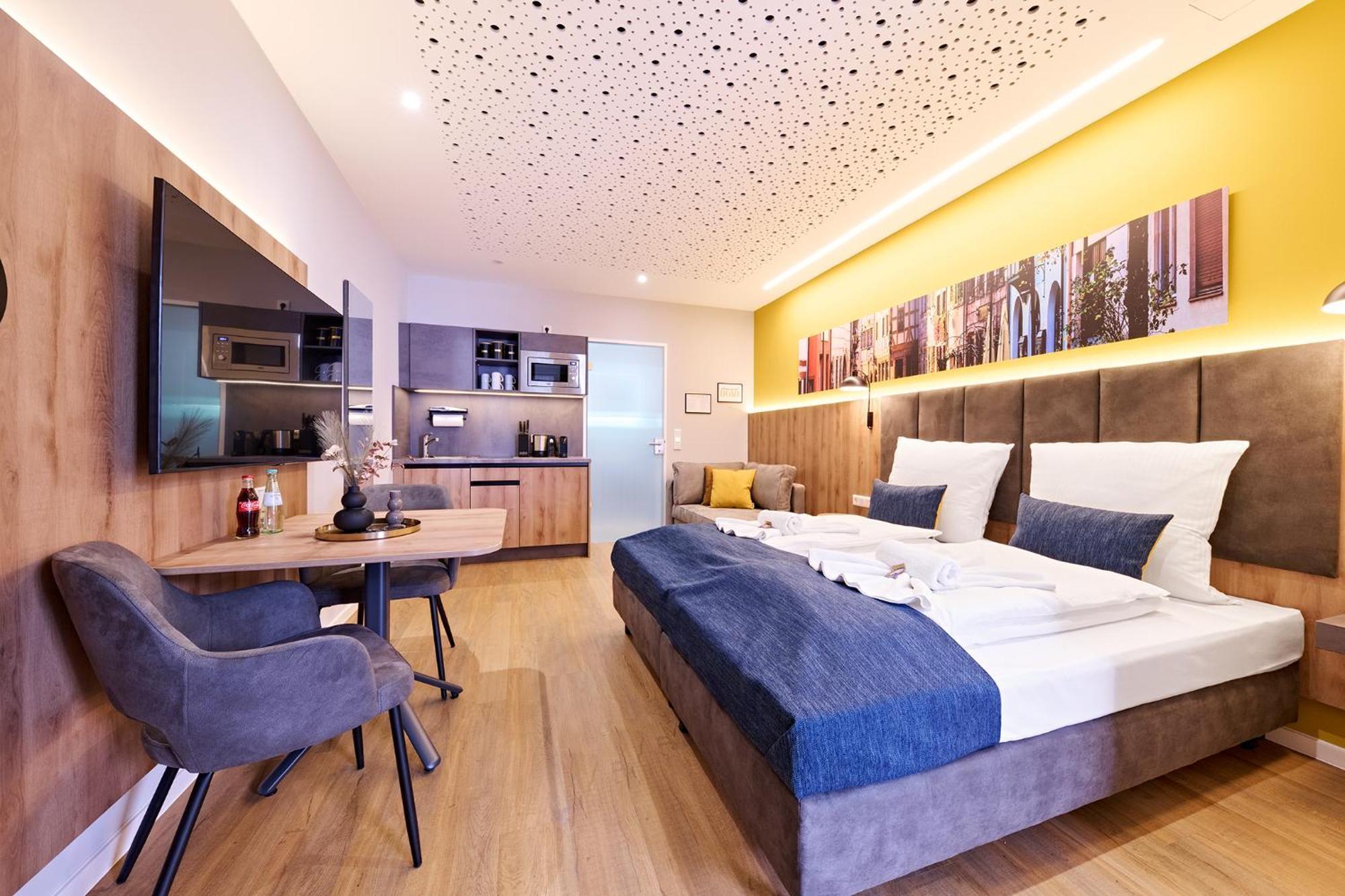 Xzllenz Traum Studio-Apartment, Frei-Parken, U-Bahn, Kueche Nuremberg Bagian luar foto