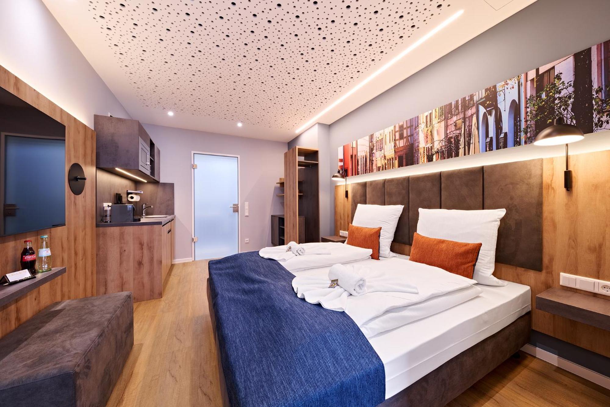 Xzllenz Traum Studio-Apartment, Frei-Parken, U-Bahn, Kueche Nuremberg Bagian luar foto